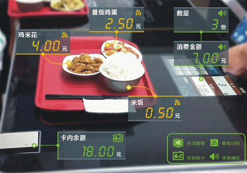 智慧餐台结算场景